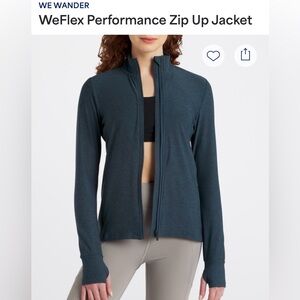 We Wander Performance Zip Up